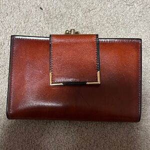 Elegant Brown Leather Women's Bag